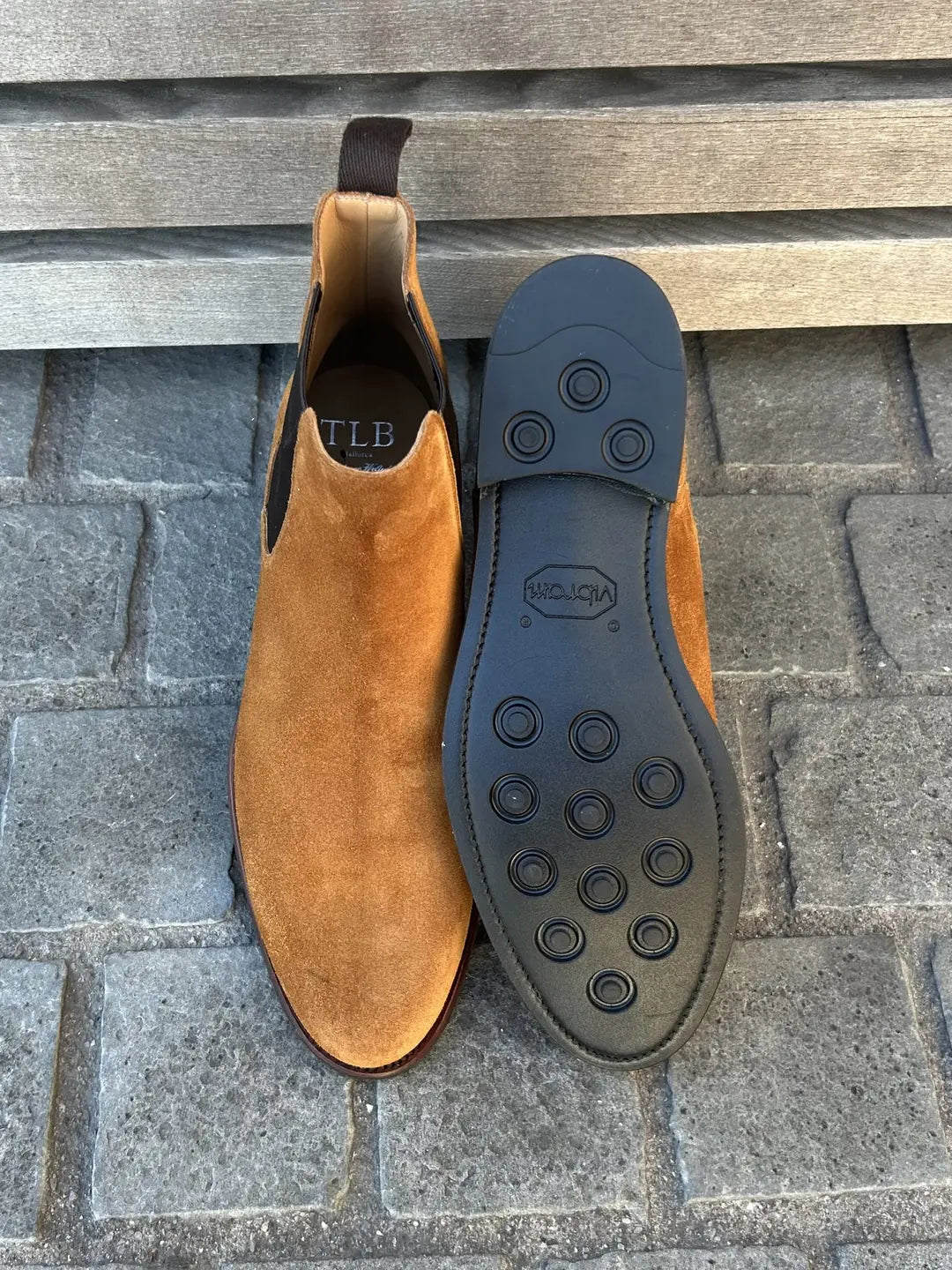 TLB Suede Chelsea Boot, view 5