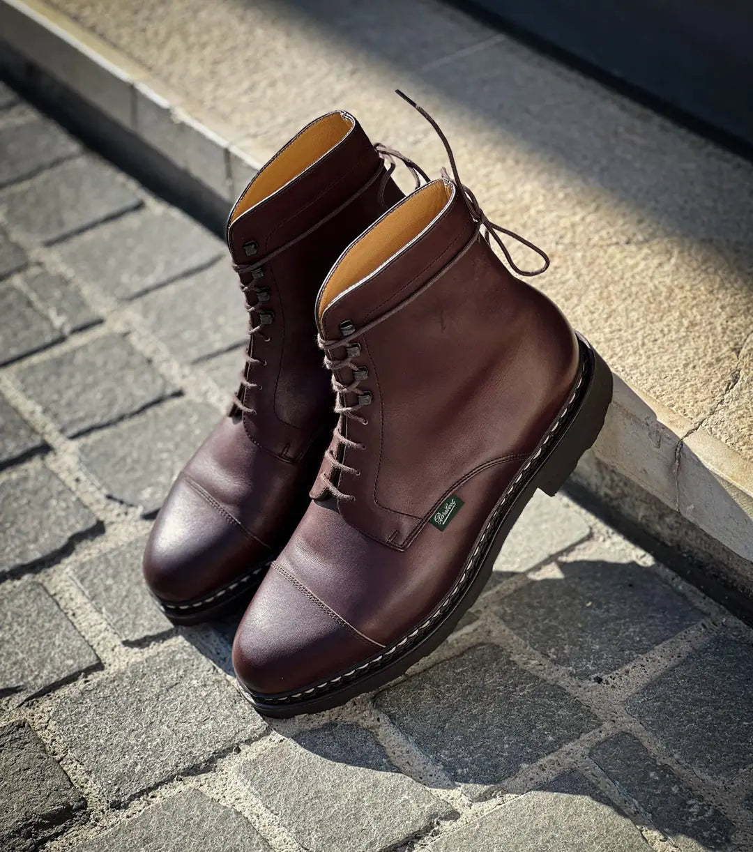 Bontoni Savoia Flex Oxford in calf leather, view 4