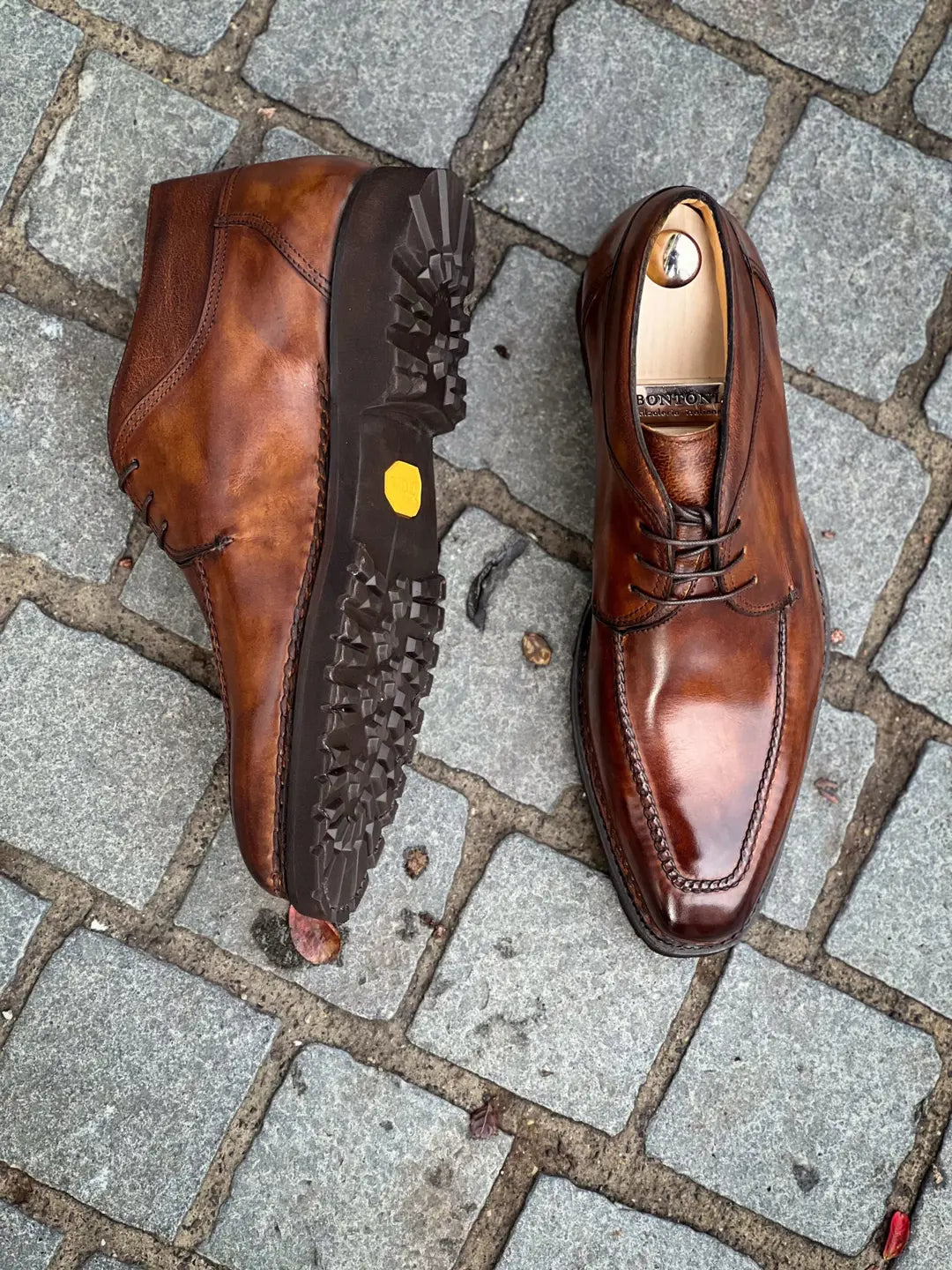 Bontoni Conero Boot Brown Leather, view 2