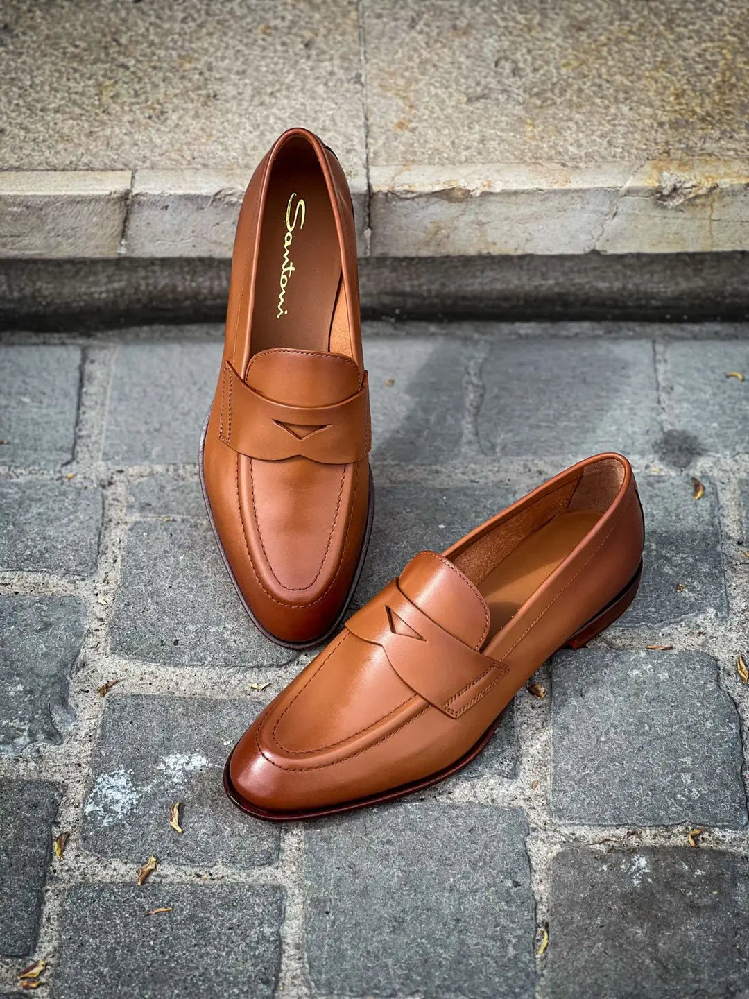 Crockett & Jones Pembroke Tan Brogue Derby in Scotch grain leather