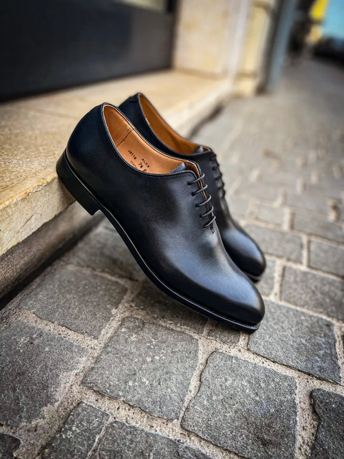 Crockett & Jones Alex Black Oxford in calf leather