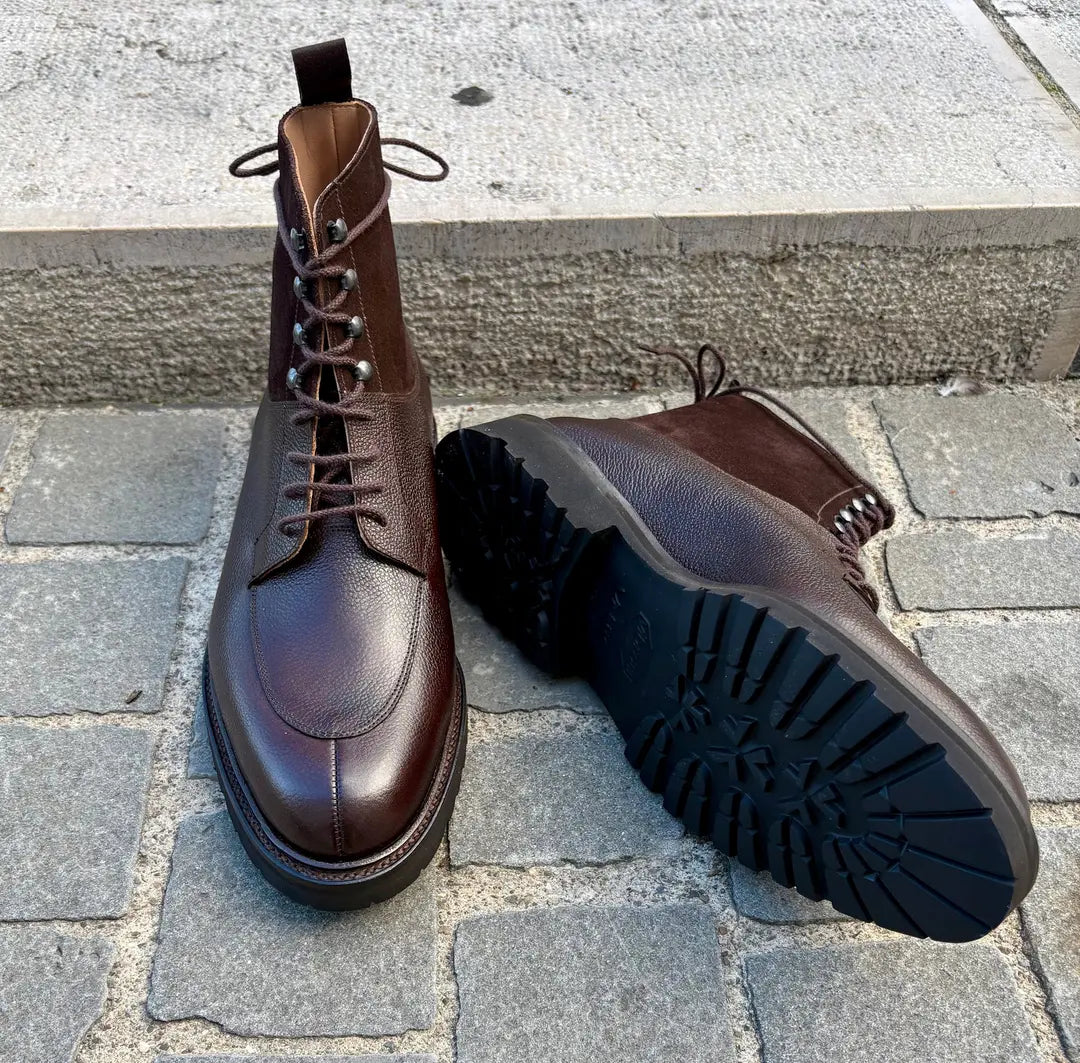 Crockett & Jones Kendal Boot in suede, view 2