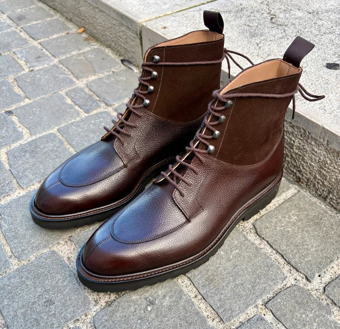 Crockett & Jones Kendal Boot in suede, view 3