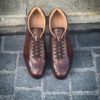 Santoni Leather Sneakers Brown – Bild 5