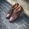 Santoni Leather Sneakers Brown – Bild 4
