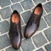 Santoni Derby Brown Patina – Image 4