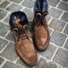 Santoni Fur Brown Boot - Image 3