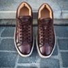Santoni Basket Marron Patiné – Image 6