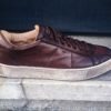 Santoni Basket Marron Patiné – Image 4