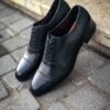 Santoni Black Flexi Oxford - Image 3