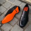 Santoni Black Flexi Oxford - Image 2