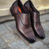 Santoni Richelieu Flexible Marron Foncé