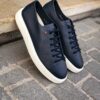 Santoni Navy Trainer