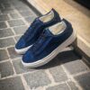 Santoni Blue Jeans Trainer - Image 5
