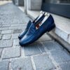 Bontoni Savarese II Blue Grain - Image 4