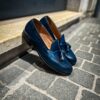 Crockett & Jones Jersey Blue
