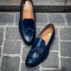 Crockett & Jones Jersey Blue - Image 3