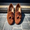 Crockett & Jones Cavendish Veau Velours Cognac – Image 5