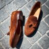 Crockett & Jones Cavendish Veau Velours Cognac – Image 2