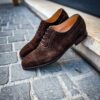 Crockett & Jones Westbourne Dark Brown Suede - Image 5