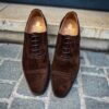 Crockett & Jones Westbourne Dark Brown Suede - Image 4