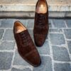 Crockett & Jones Westbourne Dark Brown Suede - Image 3