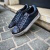 Santoni Blue Patine Trainer – Bild 3