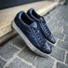 Santoni Blue Patine Trainer