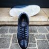 Santoni Blue Patine Trainer – Bild 5