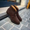 Crockett & Jones Upton Dark Oak Suede