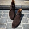 Crockett & Jones Upton Dark Oak Suede – Bild 4