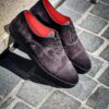 Santoni Casual Grey Suede Toe Cap