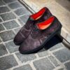 Santoni Casual Grey Suede Toe Cap - Image 5
