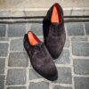 Santoni Casual Grey Suede Toe Cap - Image 3