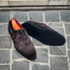 Santoni Casual Grey Suede Toe Cap - Image 2