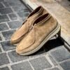 Carlos Santos Chukka Boot Beige Suede - Image 4