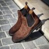 Magnanni Chelsea Dark Brown Suede - Image 4