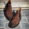 Magnanni Chelsea Dark Brown Suede - Image 3