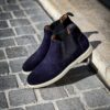 Magnanni Chelsea Navy Suede – Bild 4