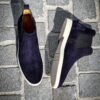 Magnanni Chelsea Navy Suede – Bild 2