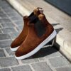 Magnanni Chelsea Cognac Veau Velours – Image 4