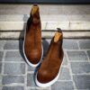 Magnanni Chelsea Cognac Veau Velours – Image 3