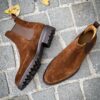 Carlos Santos Chelsea Veau Velours Tabac – Image 2