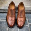 Carlos Santos Brogue Tan Grainé – Image 5