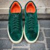 Santoni Trainer Forest Green Suede - Image 2