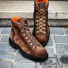 Santoni Alpin Boot Brown Suede – Bild 3
