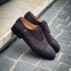 John Lobb City II Veau Velours Anthracite