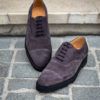 John Lobb City II Veau Velours Anthracite – Image 3