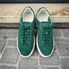 Santoni Woven Trainer Green Suede - Image 5