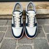 Santoni White/Blue Trainer – Bild 5